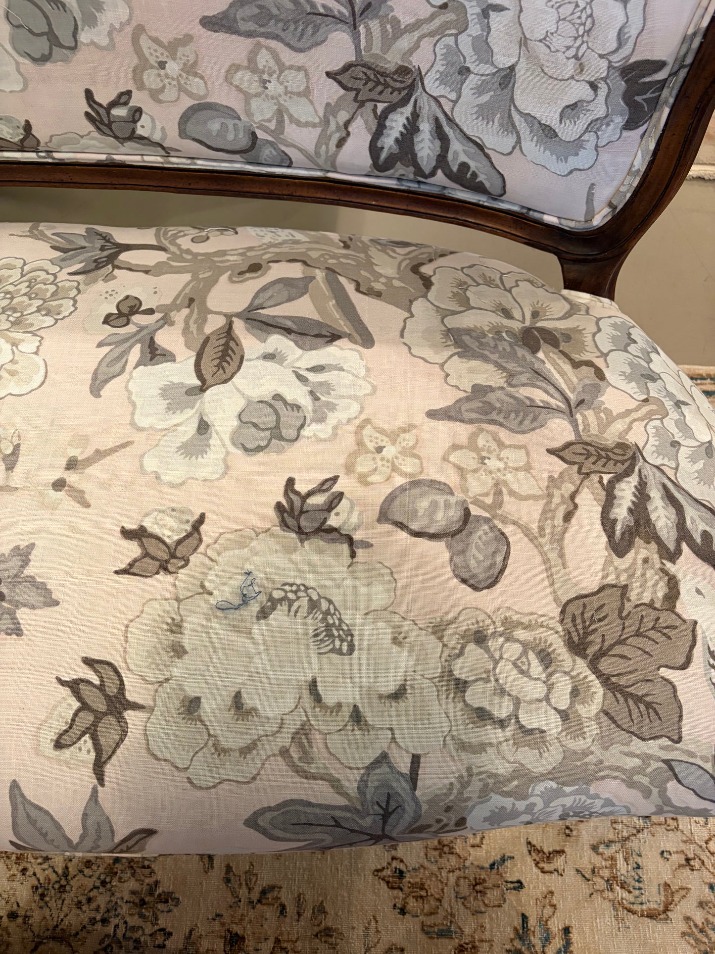 Floral Bench