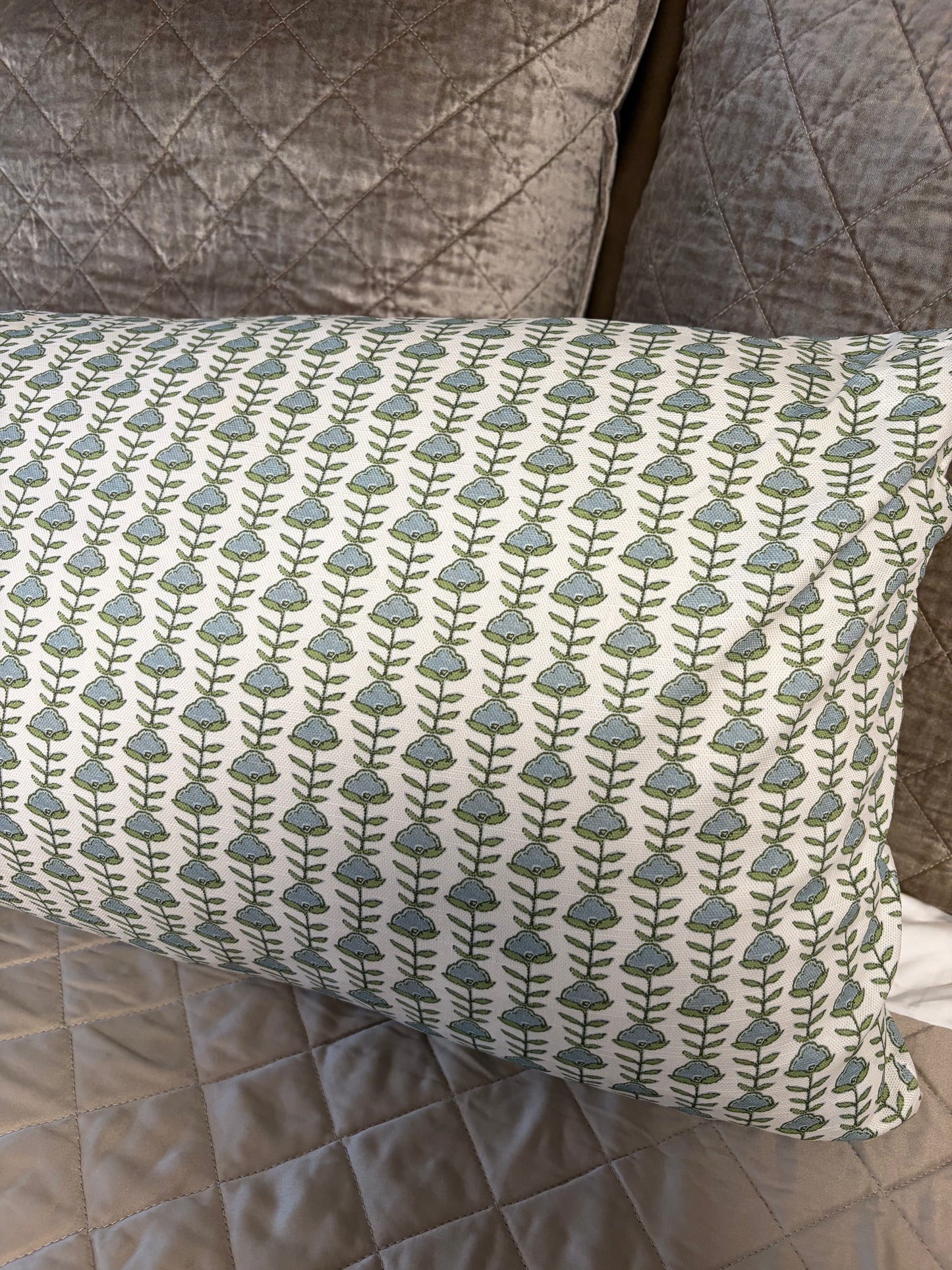 Mia Moss Lumbar Pillow