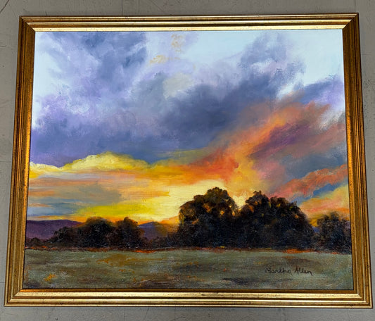Sunset Hill Painting