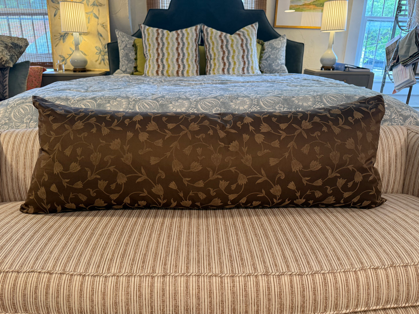 Fonthill Jharska Woven Lumbar Pillow