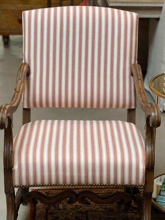 Needlepoint Striped Chairs