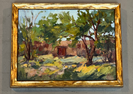 Hidden House Landscape Painting