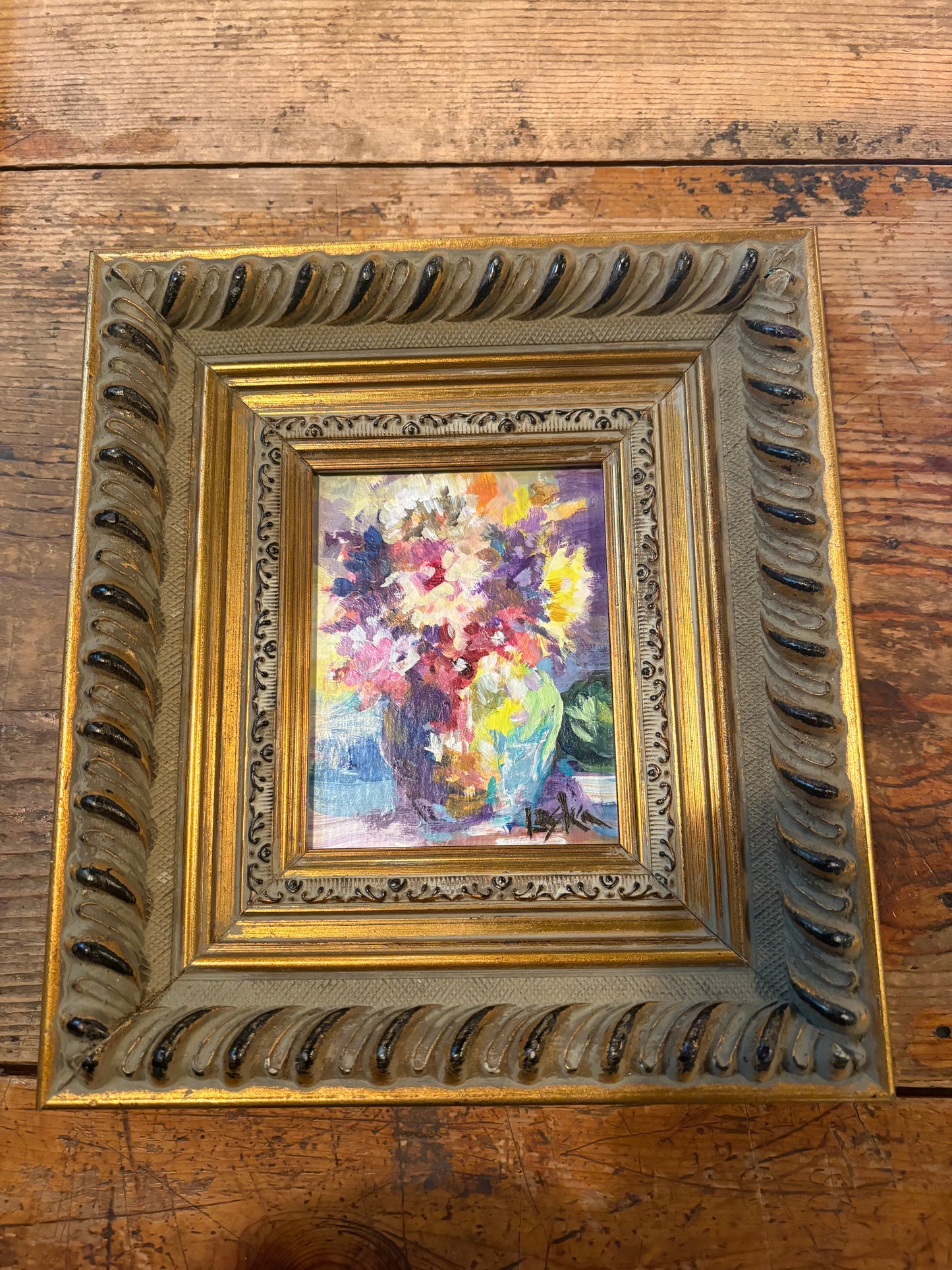 3 1/2 X 4 1/2 Floral Art