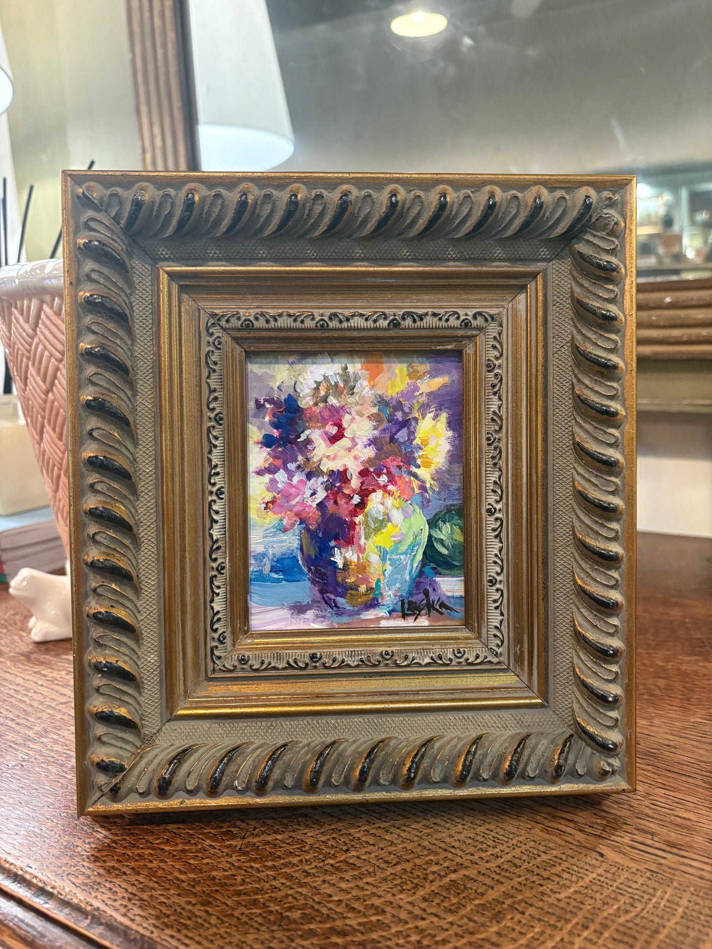3 1/2 X 4 1/2 Floral Art