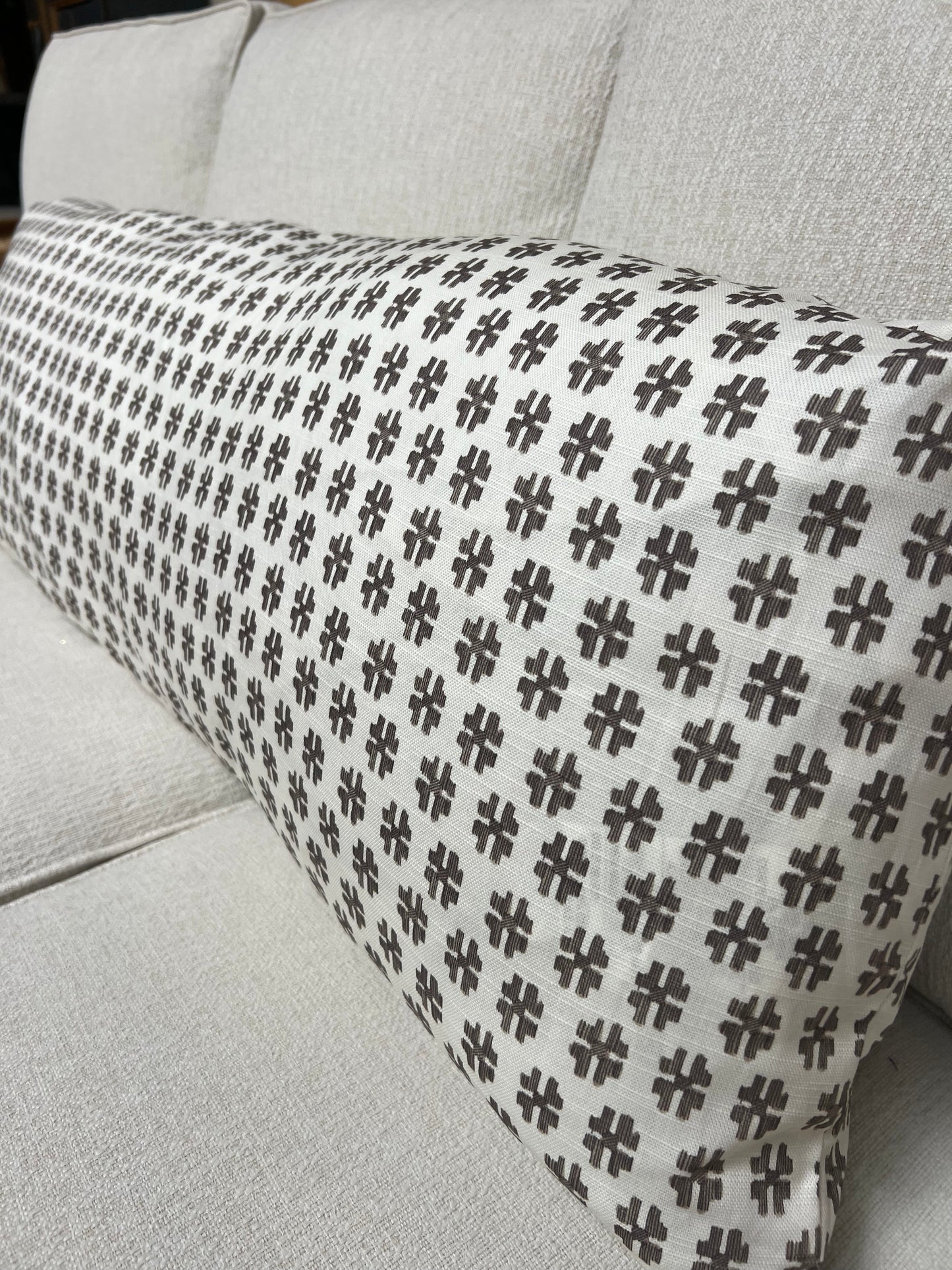 Claudia Brown Lumbar Pillow