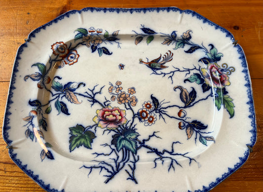 Large Antique English Platter