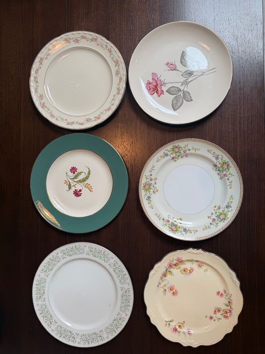 Assortment of Vintage Plates