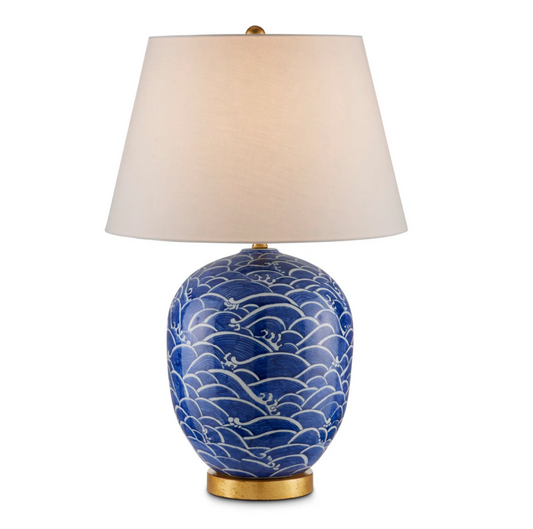 Nami Blue Table Lamp