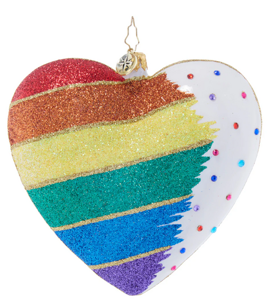 Equality in Every Heartbeat Ornament