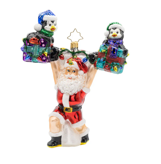 Jolly Liftmas Ornament