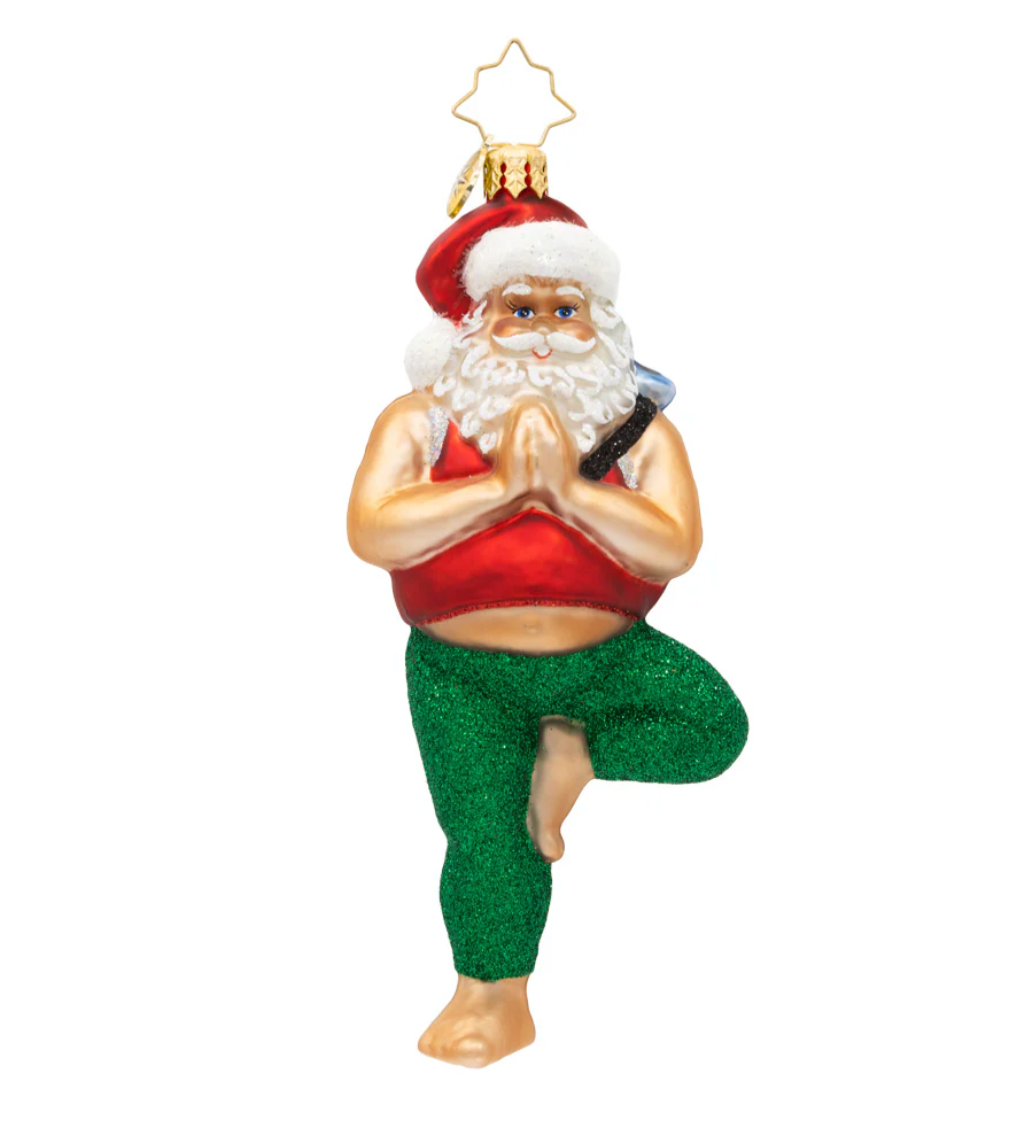 Zen Master Claus Ornament