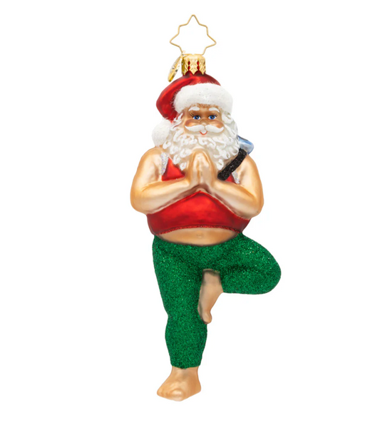 Zen Master Claus Ornament