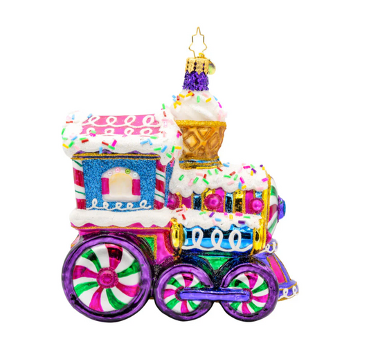 Sugar Rush Express Ornament