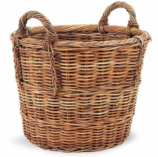 French Country Log Basket