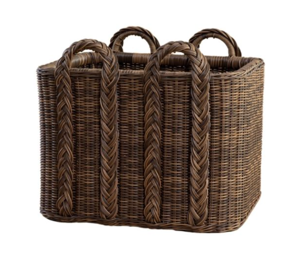 Outdoor Rectangular Coastal Basket
