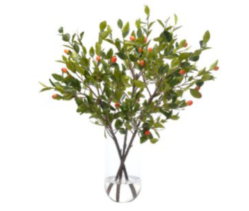 Kumquat Branch, Faux Watergarden, 42"