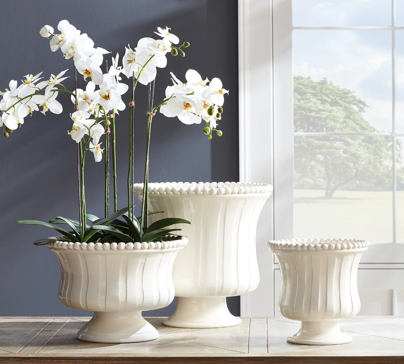 PHALAENOPSIS BOWL DROP-IN  31.5"