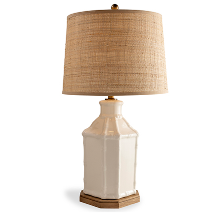 Amelia Cream Lamp