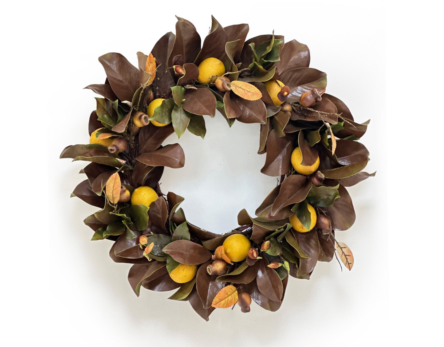 Magnolia Leaf/Lemon Wreath