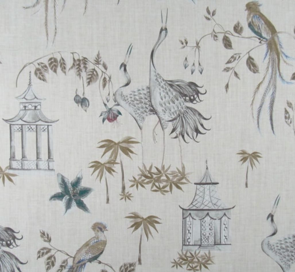 Let it Crane Aegean Pillow