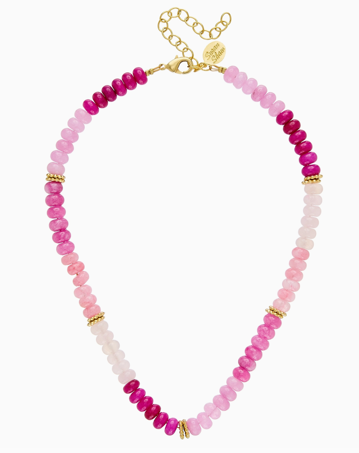 Multi-Gold Beaded Necklace