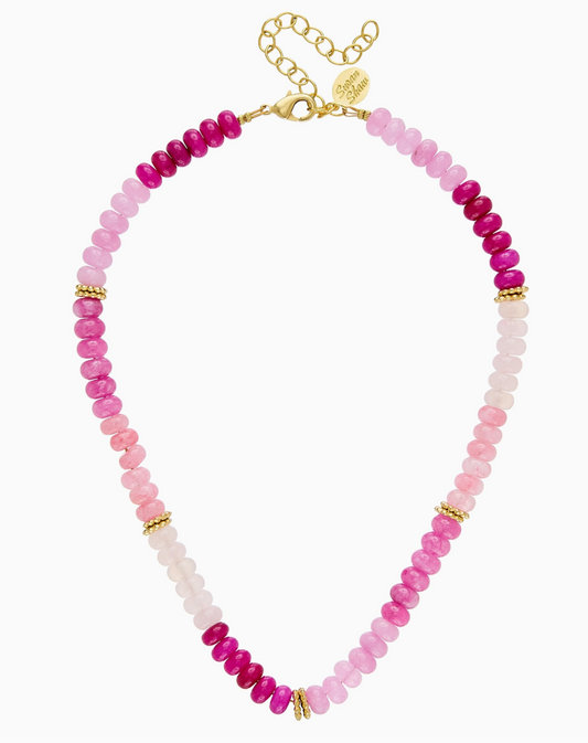 Multi-Gold Beaded Necklace