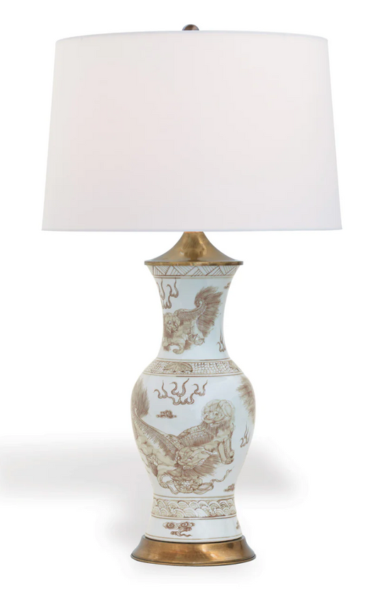 Chow Brown Lamp