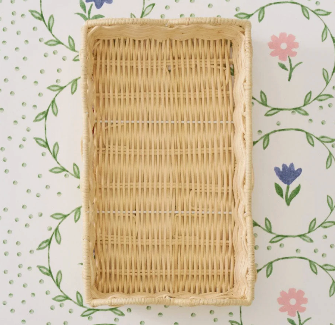 Rattan Paper Guest Towel Tray
