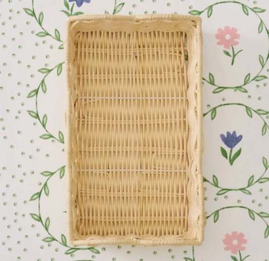 Rattan Paper Guest Towel Tray