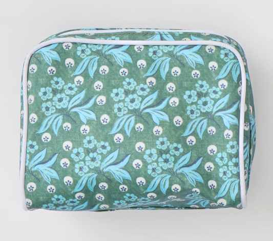 Small Patterned Toiletry Bag - Leah OConnell Harriet