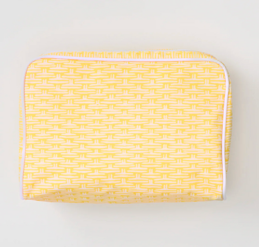 Small Patterned Toiletry Bag - Leah OConnell Holiday