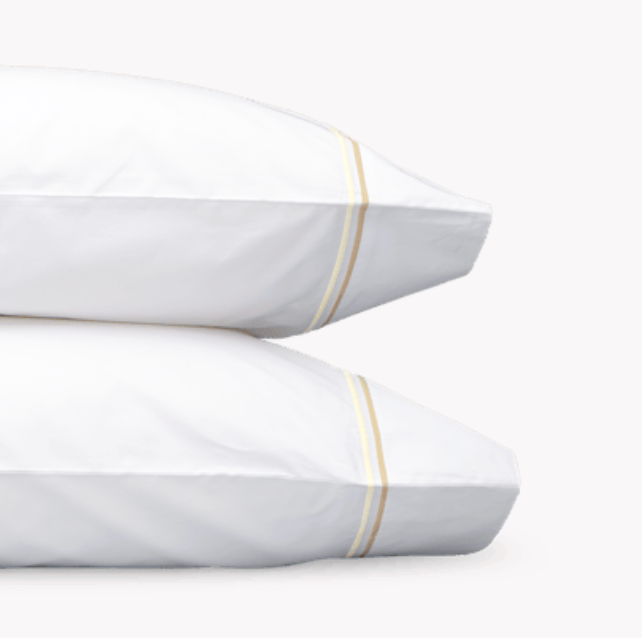 Essex Pillowcase Pair Champagne-Standard