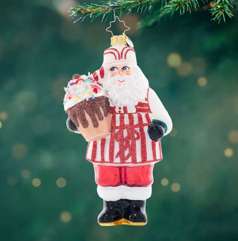 Malt Shop Santa