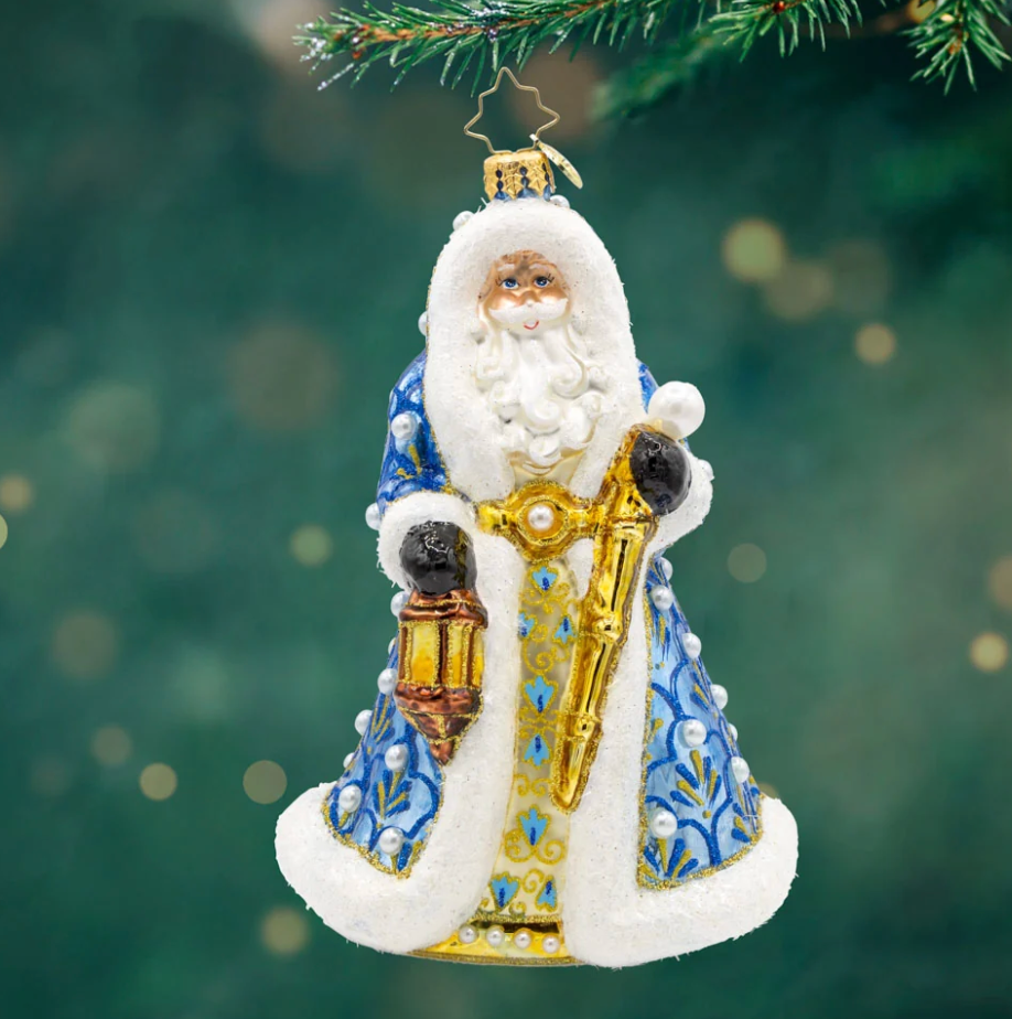 Gilded Grandeur Santa