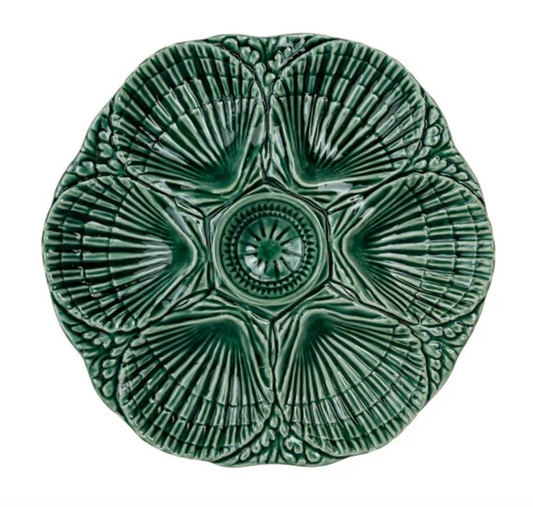 Oyster Plate, Green
