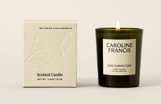 Love Letters Lost - Candle
