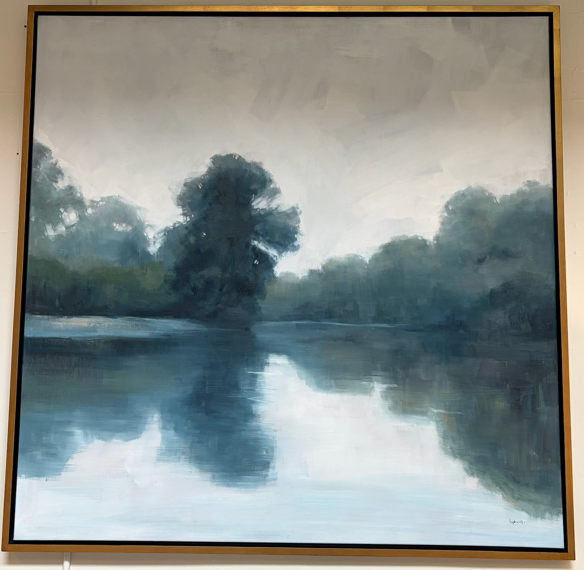 Blue Art 60 x 60