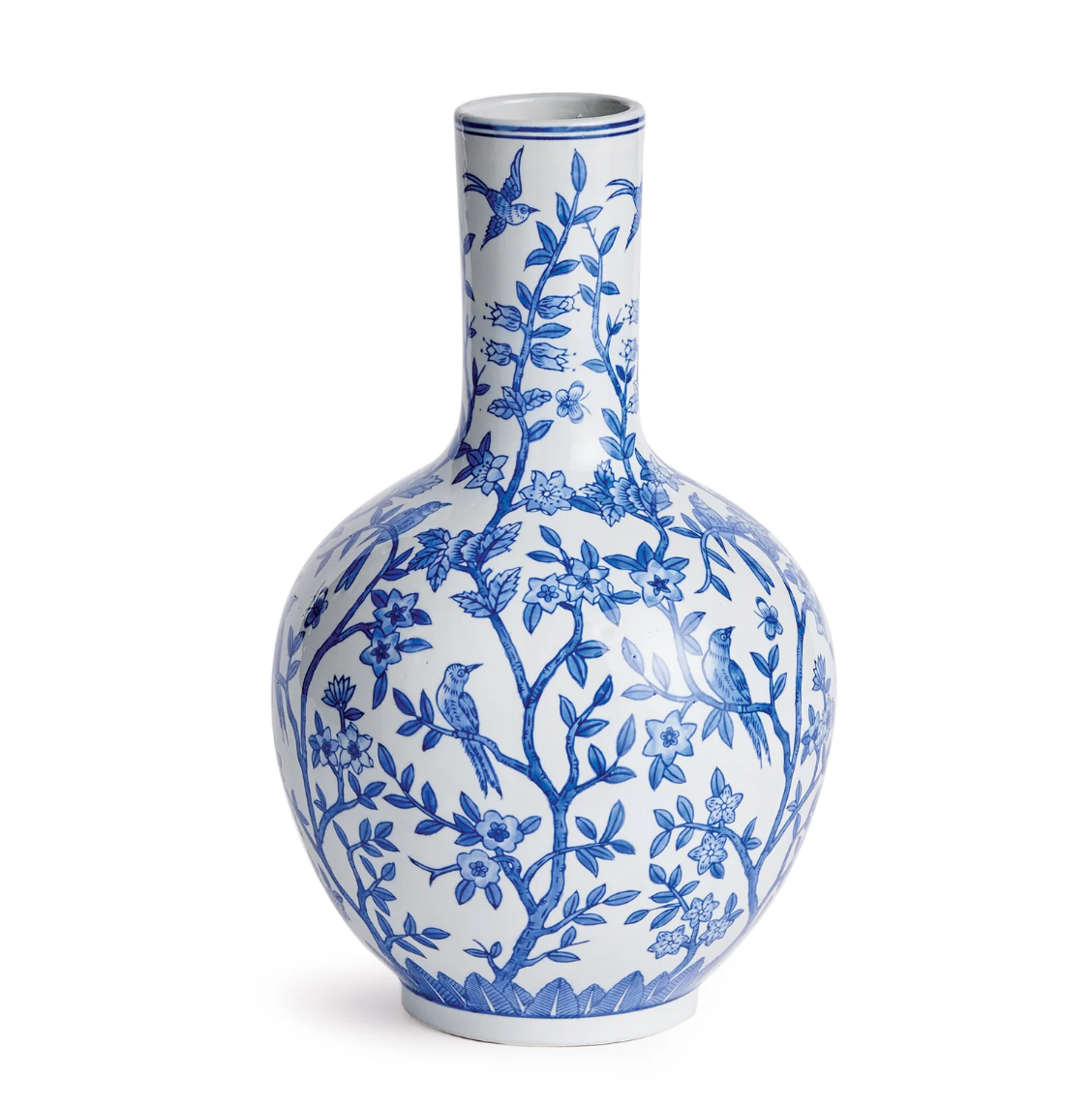 BB Dynasty Blue Bird Vase