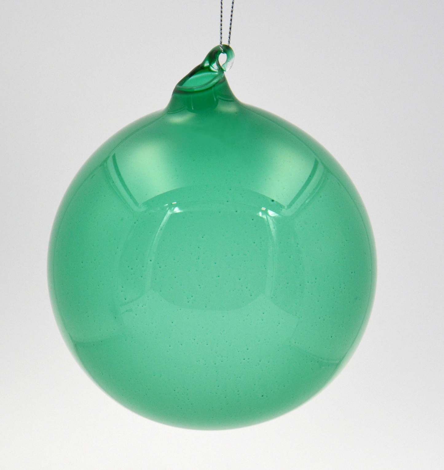 Bubblegum Glass Ball Ornament
