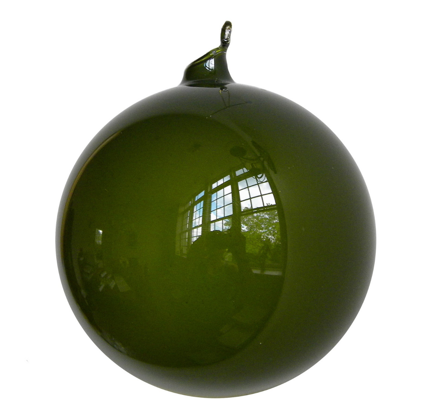 Bubblegum Glass Ball Ornament