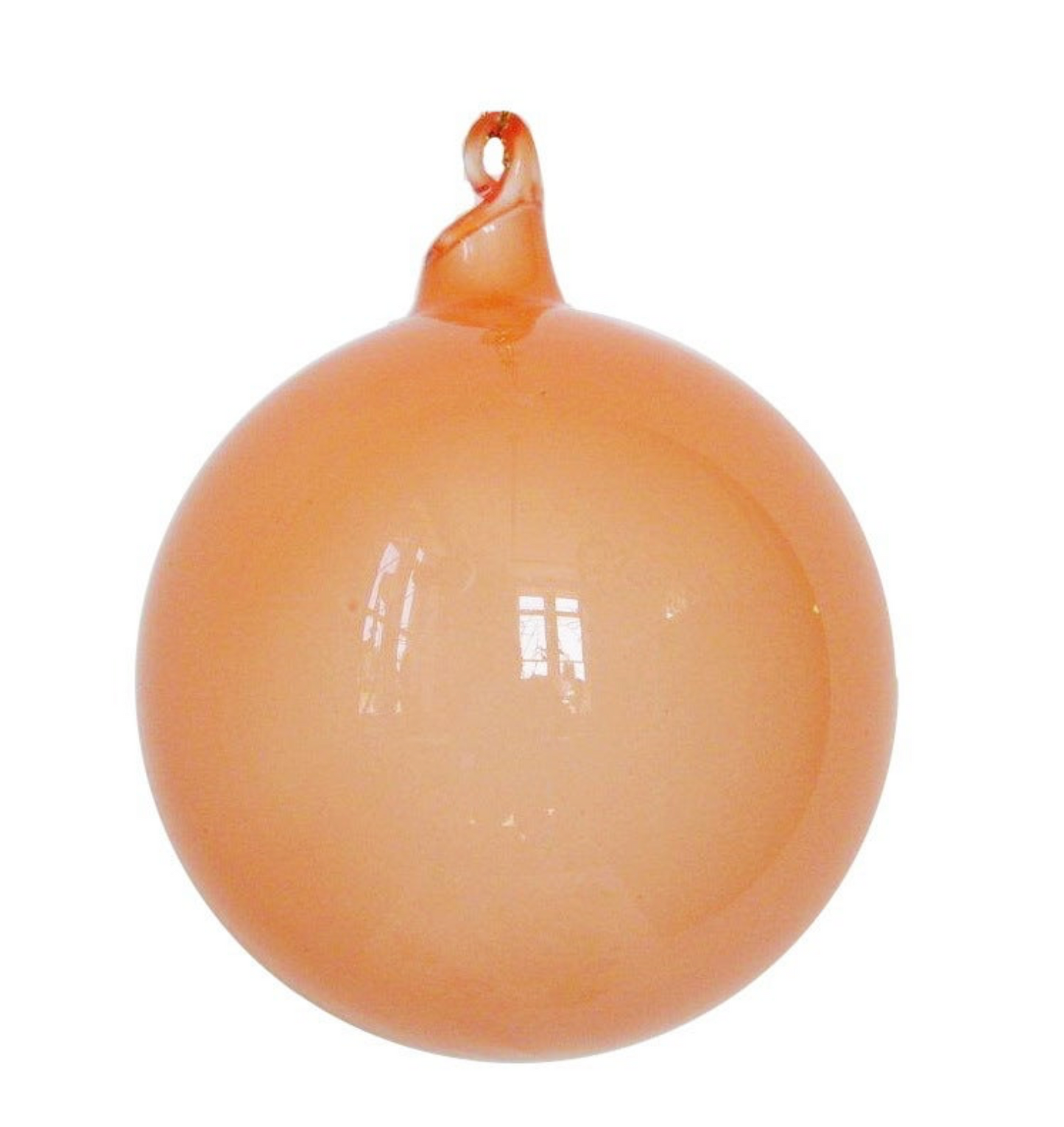 Bubblegum Glass Ball Ornament