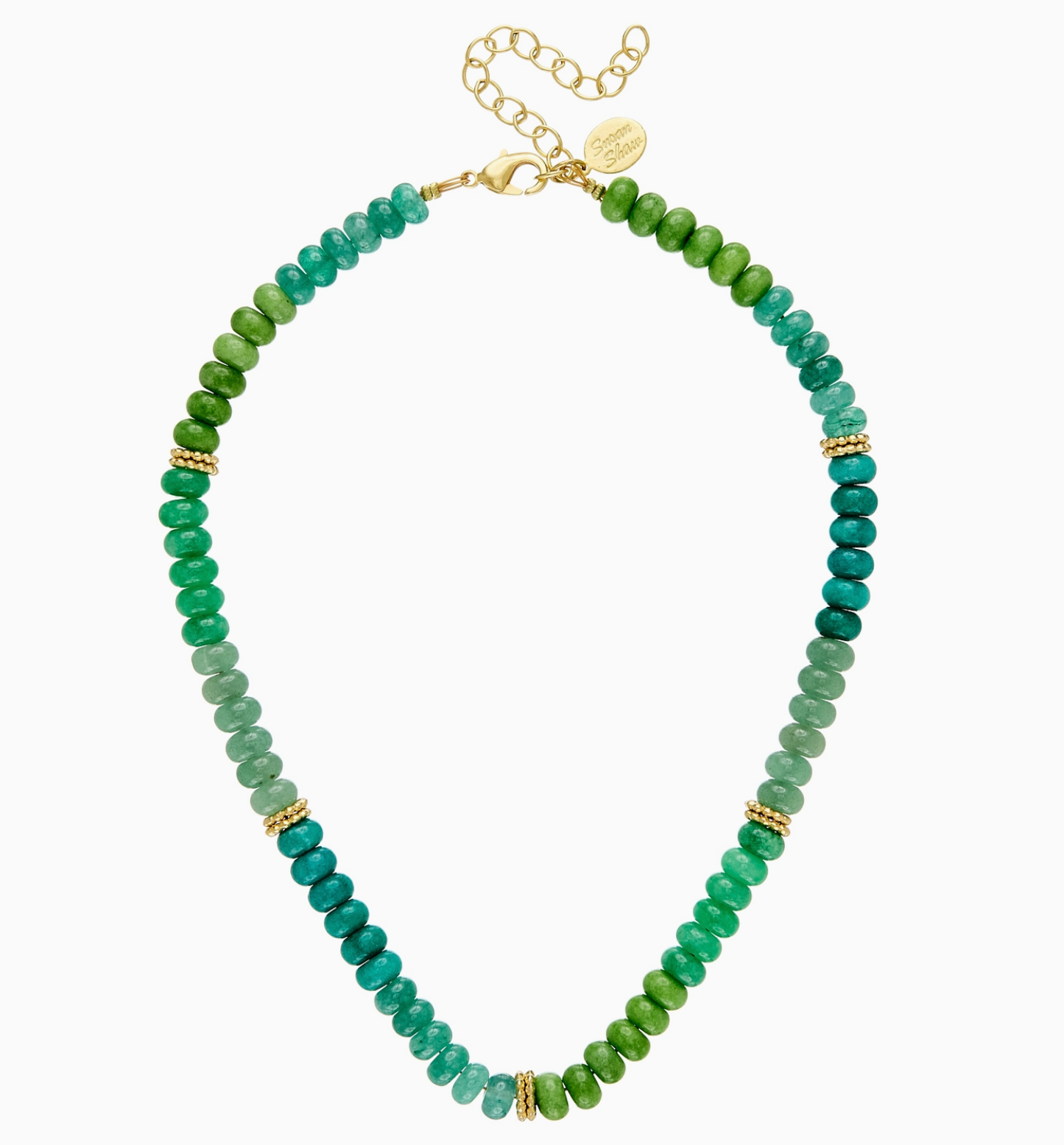 Multi-Gold Beaded Necklace