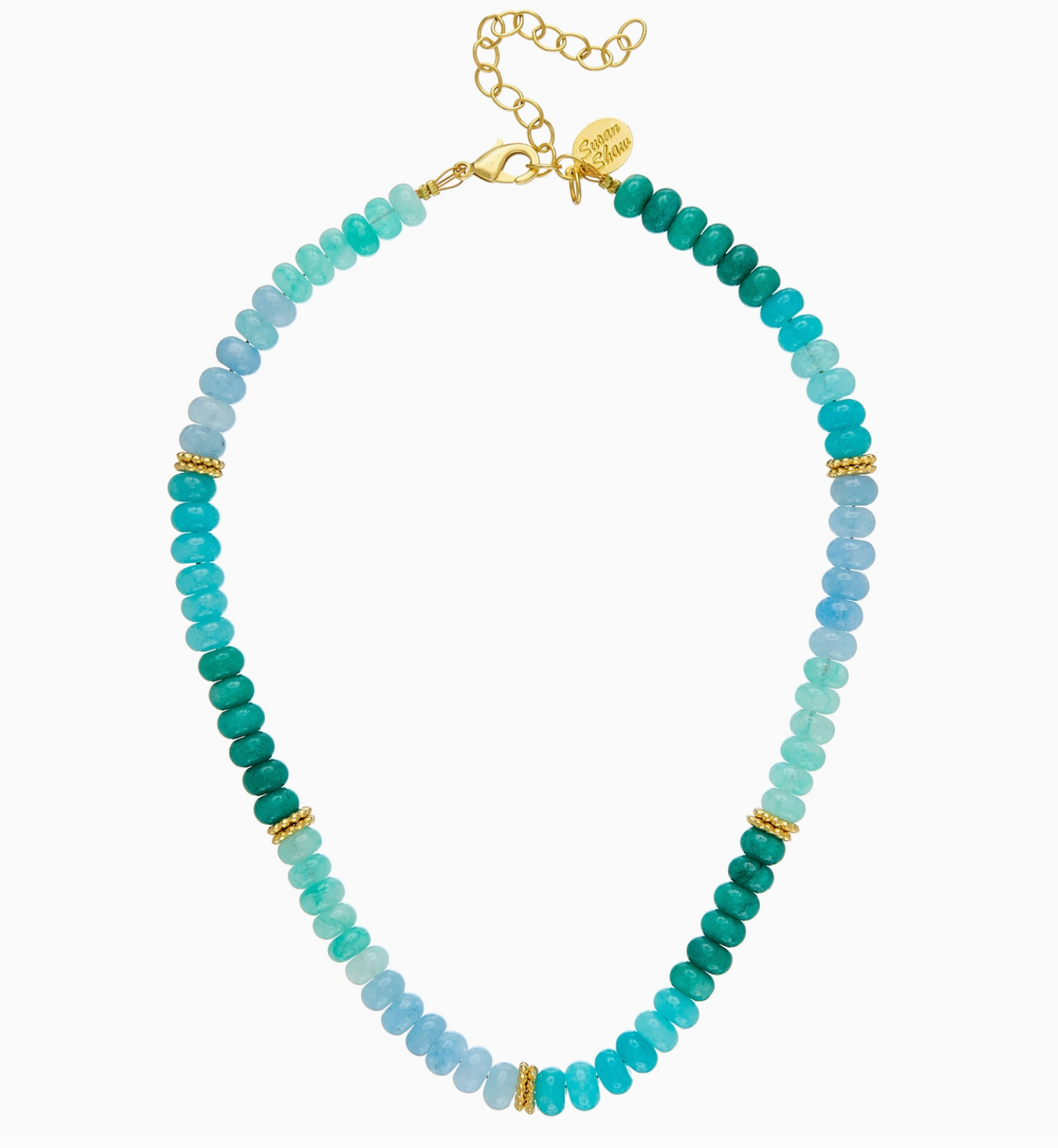 Multi-Gold Beaded Necklace