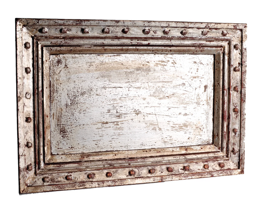 Vendome Tray, Silver Leaf
