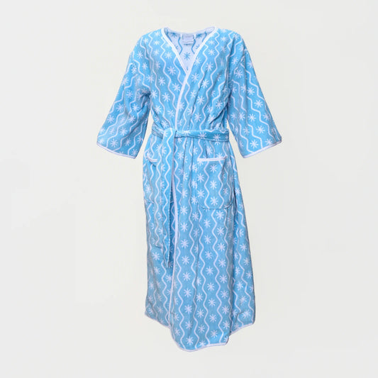 Women’s Bell Sleeve Plush Robe- Starlight