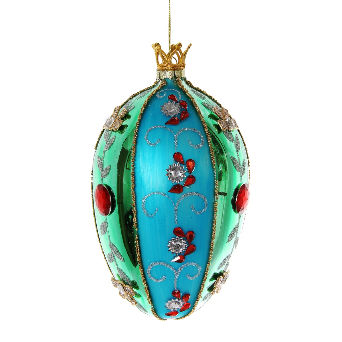 DECORATED EGG WITH JEWEL