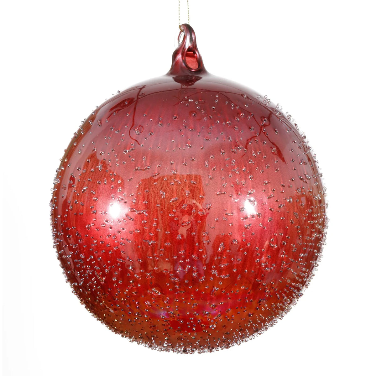 150MM GLASS BEADED BALL