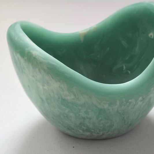 Organic Shape Resin Bowl
