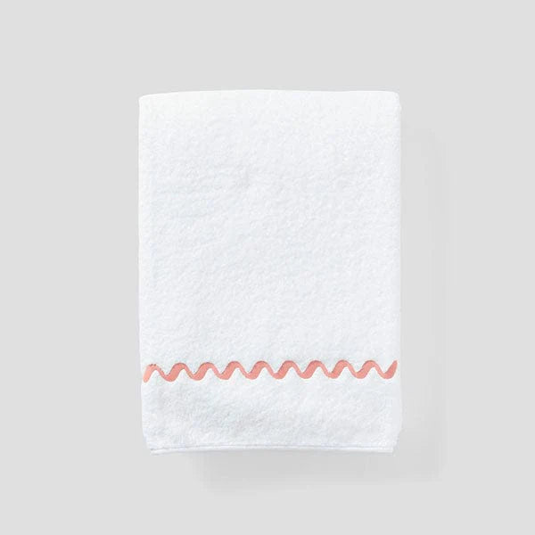 Wave Embroidered Bath Bundle
