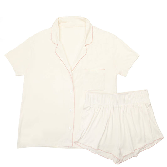 NORA MODAL KNIT SHORT PAJAMAS